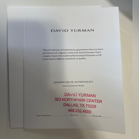 David Yurman Diamond Buckle Classic Cable Bracelet 5mm - Sterling Silver - Picture 8 of 14